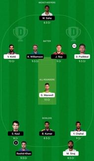 RCB vs SRH Dream11 Fantasy Tip #1